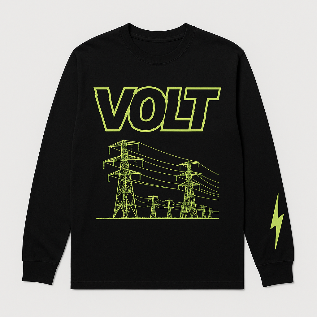 High Voltage Long Sleeve Tee
